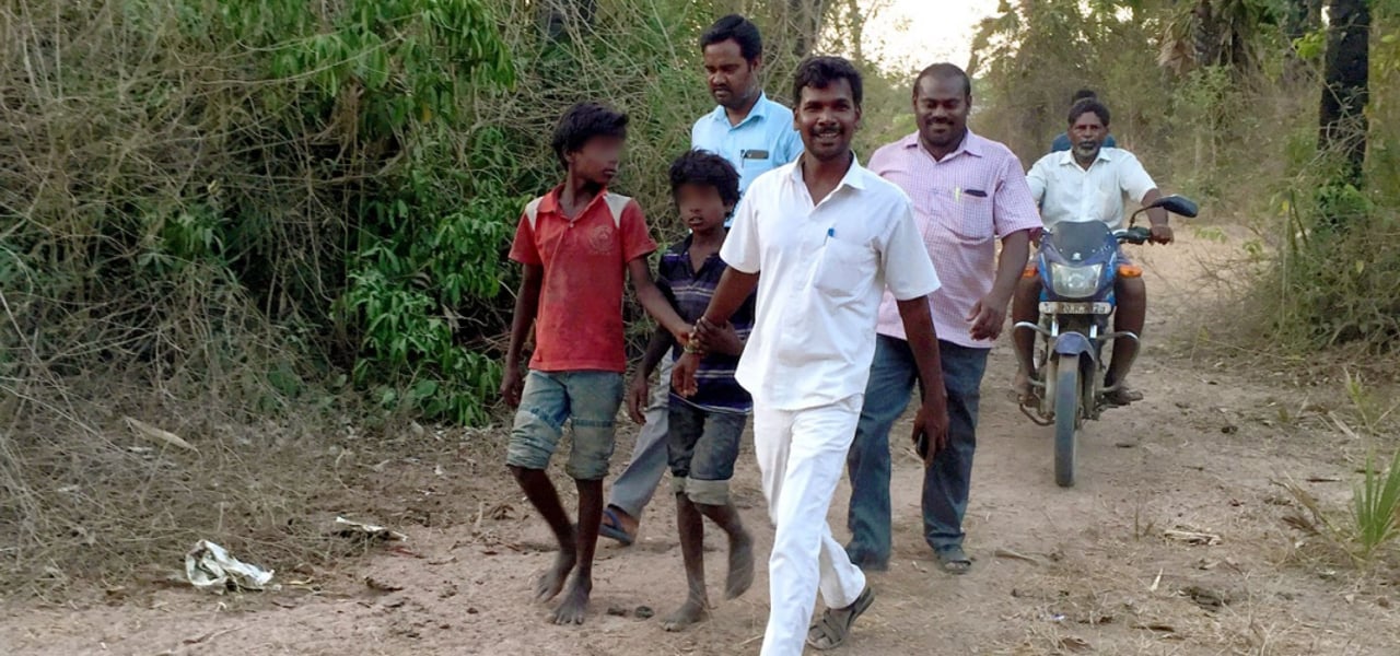 Brothers Rescued from Cattle Rearing