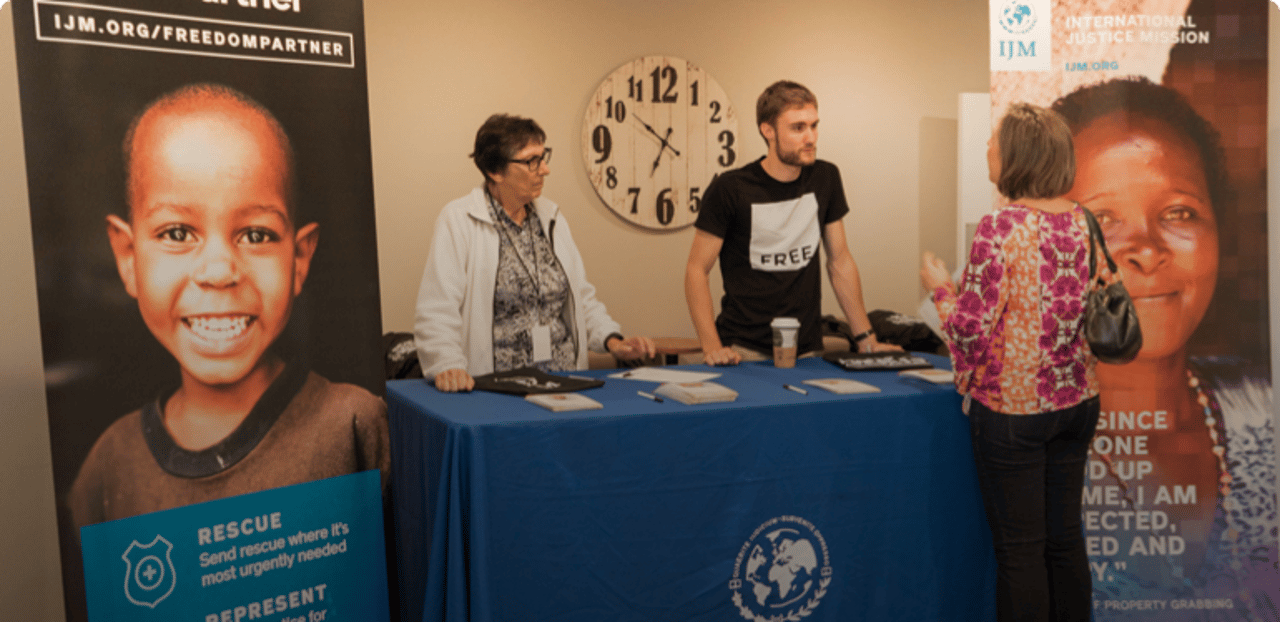 Freedom Sunday Booth