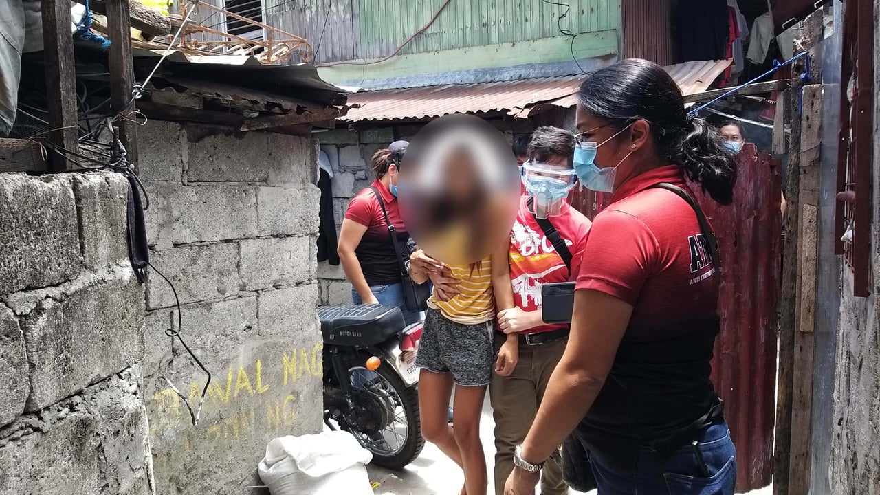 2020 0720 Bacoor Joint Operation Female suspect arrested