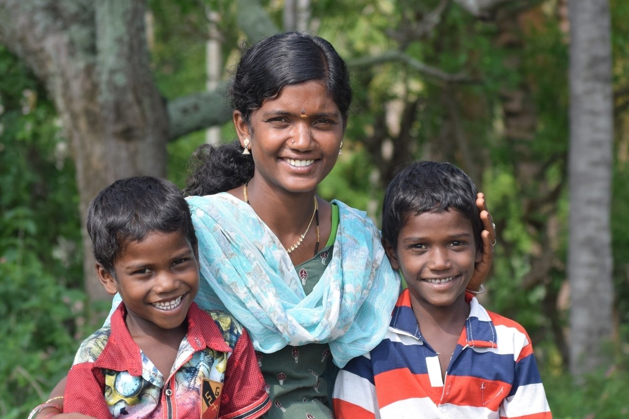 Mala and her sons JPG 202201 BAN Mala Approved for Full Use 2